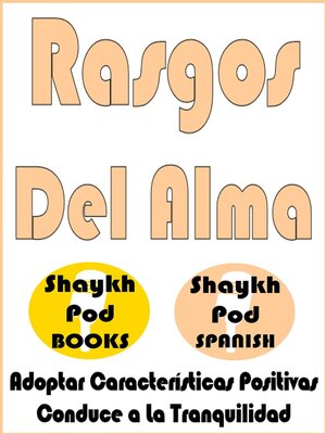 cover image of Rasgos Del Alma--Traits of the Soul